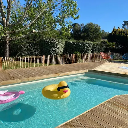 Ile D Oleron Vertbois, Bois Piscine Et 度假居 *